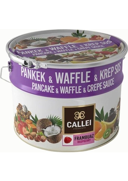 Frambuaz Ekstra Waffle & Krep Sosu 10 kg