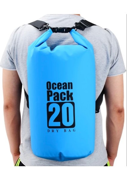 Lethe Boards Ocean Pack 20 L Mavi Yüzen Çanta