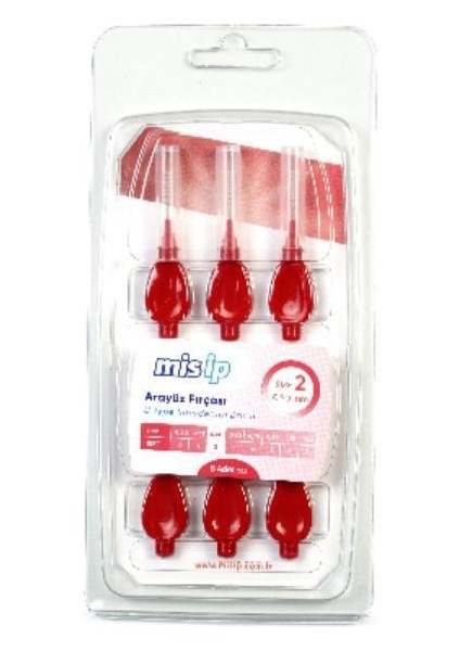 Arayüz Fırçası U Tipi 0.50 Kırmızı