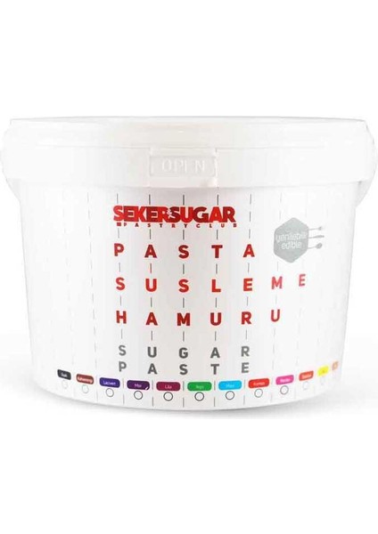 Şeker&sugar Şeker Hamuru Gri 2,5 Kg