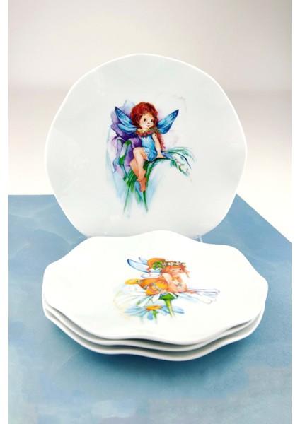 Fairy 4 Parça Porselen Pasta Tabağı fiyatları