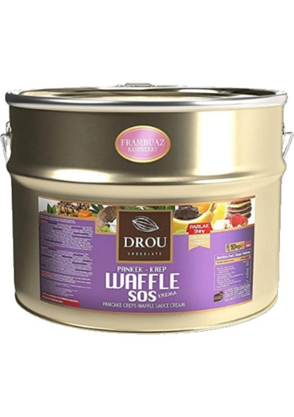 Drou Frambuaz Eko Waffle & Krep Sosu 10 kg