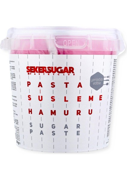 Şeker Sugar Şeker Hamuru Pembe 500 gr