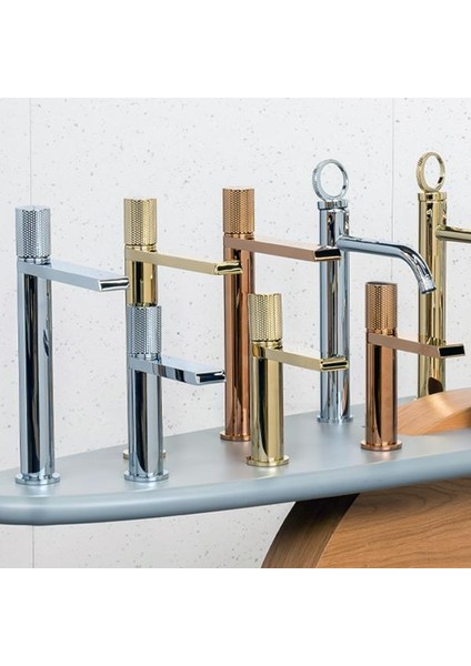 FK-9121 Krom Yüksek Lavabo Bataryası modelleri