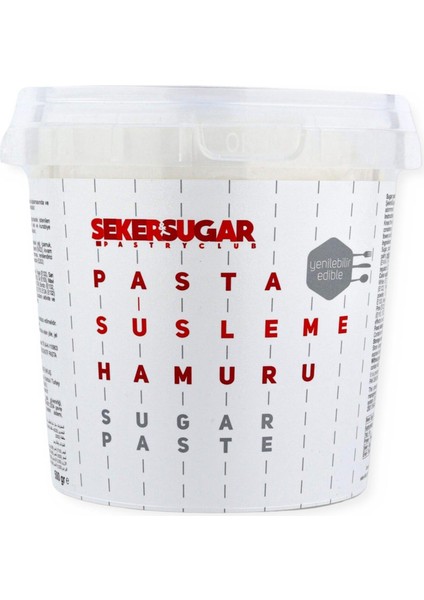 Şeker & Sugar Şeker Hamuru Beyaz 500 gr