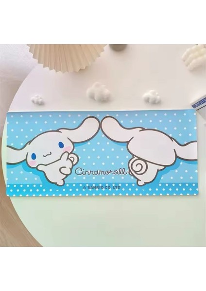 Sevimli Sanrio Cinnamoroll Kawaii Kuromi Mouse Masa Üstü Matı Klavye Mouse Pad Büyük Mousepad Ofis Oyuncu Kız Gamer Su Geçirmez Figür Desenli