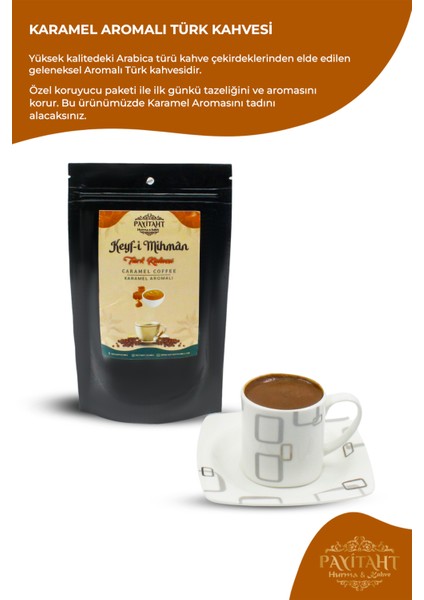 Keyf-i Mihman Karamel Aromalı Türk Kahvesi 100 gr