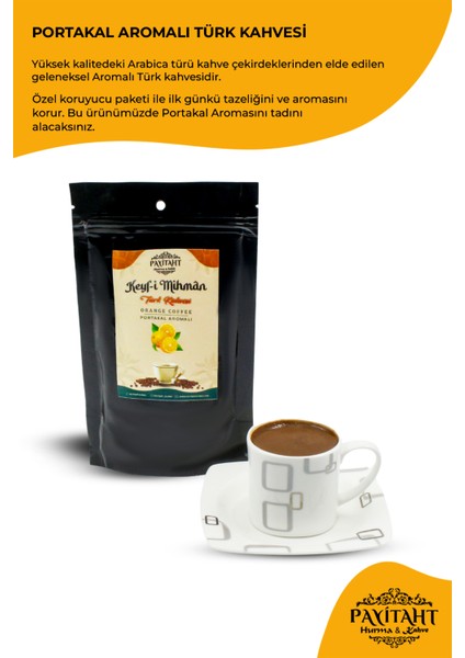 Keyf-i Mihman Portakal Aromalı Türk Kahvesi 100 gr