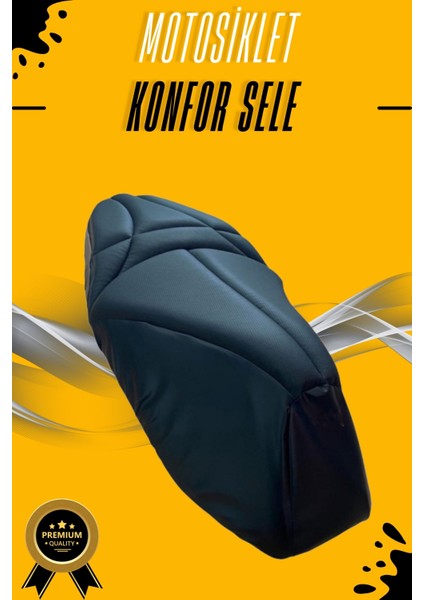 Casper Yuki S 50 Uyumlu Konfor Sele ve Sele Kılıfı Kılıf Hediyeli (Visco Sünger).