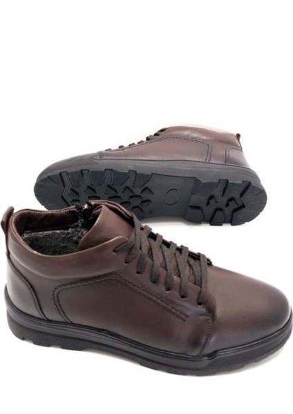 Deri Tam Ortopedik Kürklü Erkek Bot fiyatları