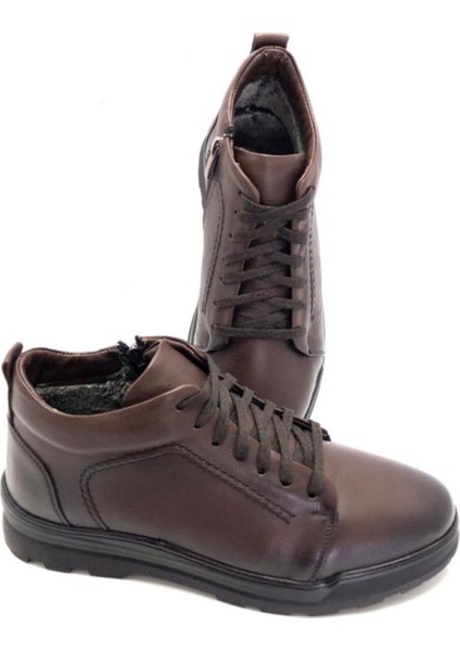 Deri Tam Ortopedik Kürklü Erkek Bot fırsatları