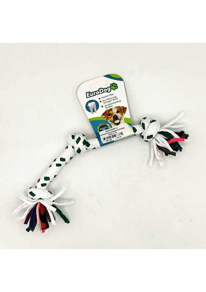 Diş Ipi Üç Düğüm Yeşil Beyaz Nokta 15 cm 13