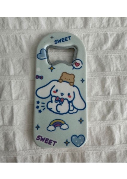 Sanrio Kawaii Cinnamoroll Mıknatıslı Cinnamoroll Sweet Magnetli Şişe Kapak Açacağı Hediye Kpop Y2K