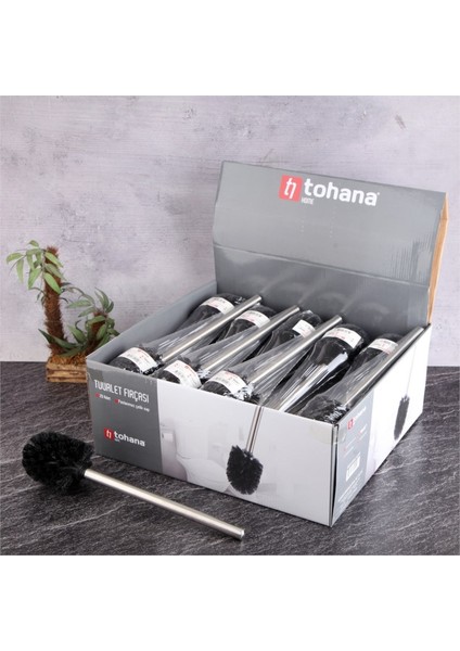 Metal Saplı Yedek Tuvalet Fırçası 1 Adet