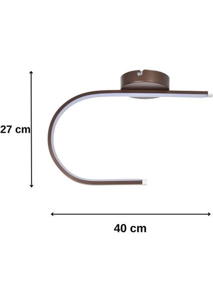 Modern tasarımlı kahverengi ledli aydınlatma, şık ve fonksiyonel ev dekoru sağlar. modelleri