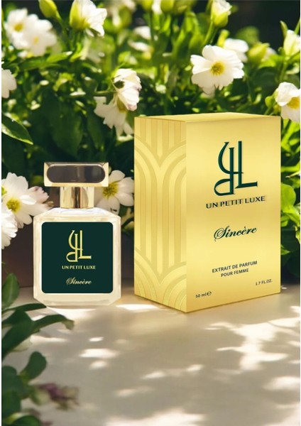 Premium Hediye Kutulu Un Petit Luxe Sincere & Elegante Extrait De Parfum 50 Ml Exclusive Kadın Parfüm Seti (2 li)