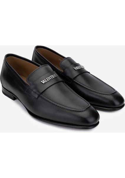 Valentıno Erkek Hakiki Deri Siyah Loafer Ayakkabı 667 20171 Erk Ayk Y23 Black Leather fiyatları