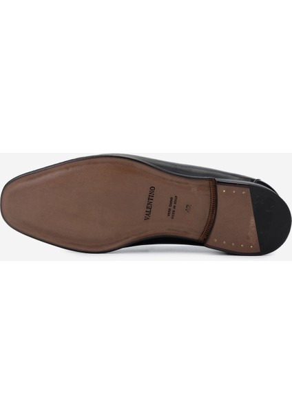 Valentıno Erkek Hakiki Deri Siyah Loafer Ayakkabı 667 20171 Erk Ayk Y23 Black Leather fırsatları