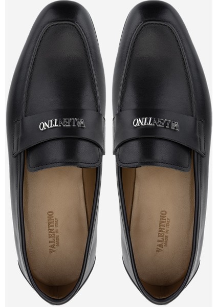 Valentıno Erkek Hakiki Deri Siyah Loafer Ayakkabı 667 20171 Erk Ayk Y23 Black Leather indirimleri