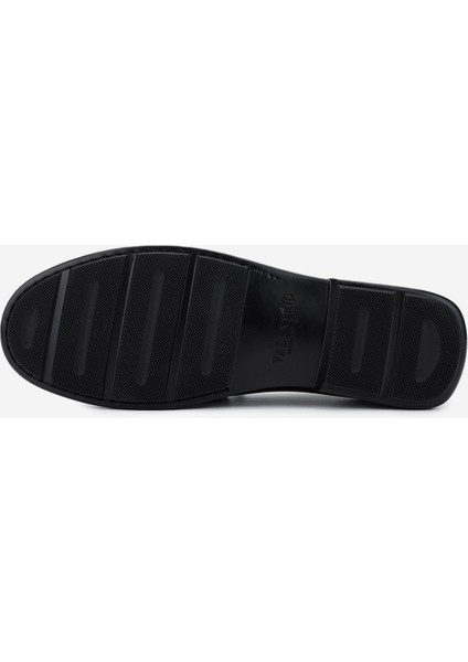 Valentıno Erkek Hakiki Deri Siyah Loafer Ayakkabı 667 2085 Erk Ayk Y23 Black