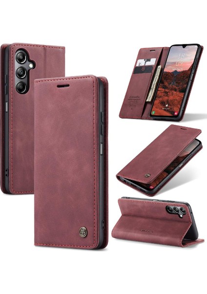 Samsung Galaxy A05S Için Flip Case Manyetik Kapatma Darbeye Vintage Pu (Yurt Dışından) fiyatları