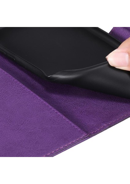 Samsung Galaxy M35 Klasik Düz Renk Yüksek Kaliteli Deri Için Flip Case (Yurt Dışından)