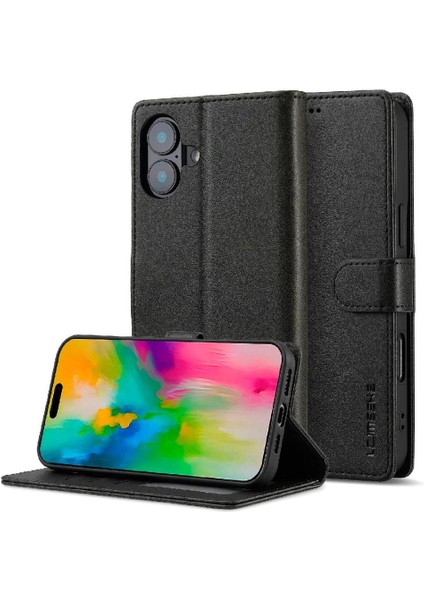 IPhone 16 Için Flip Case Artı Buzağı Doku Yatay Çevir Deri Kılıf (Yurt Dışından) fiyatları