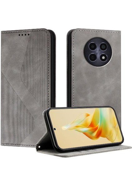 Realme 12 5g Için Kılıf Kart Yuvaları Tutucu Pu Deri Cüzdan Kickstand Folio (Yurt Dışından)