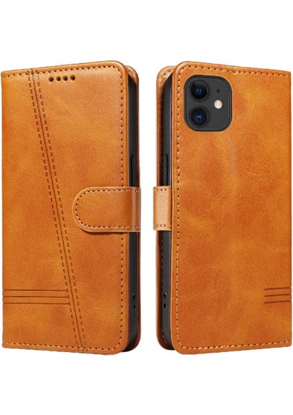 Kredi Kartı Yuvası Pu ile IPhone 11 Için Ayrılabilir Siyah Bilezik Durumda (Yurt Dışından)