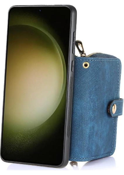 Samsung Galaxy S23 Artı Fermuar Kapatma Ayarlanabilir Kordon Prim (Yurt Dışından)
