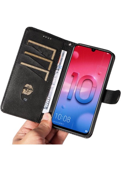 Huawei P Samrt 2019 Ayrılabilir Siyah Bilezik Cüzdan Telefon Için Filp Durumda (Yurt Dışından)