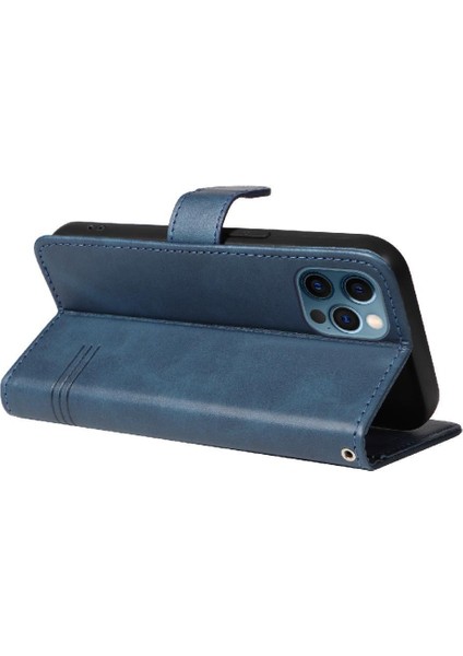 Kredi Kartı Yuvası ile IPhone 12/12 Pro Için Filp Durumda Cüzdan Telefon Kılıfı Pu (Yurt Dışından) fırsatları