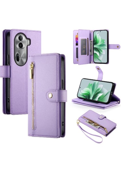 Oppo Oppo 11 Pro Için Flip Case Crossbody Kayış Cüzdan Standı Iş (Yurt Dışından)