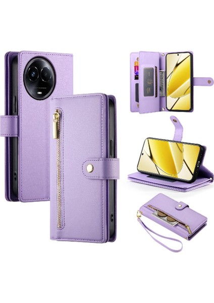 Realme 11 5g Cüzdan Çok Fonksiyonlu Standı Iş Kayışı Için Flip Case (Yurt Dışından) indirimleri