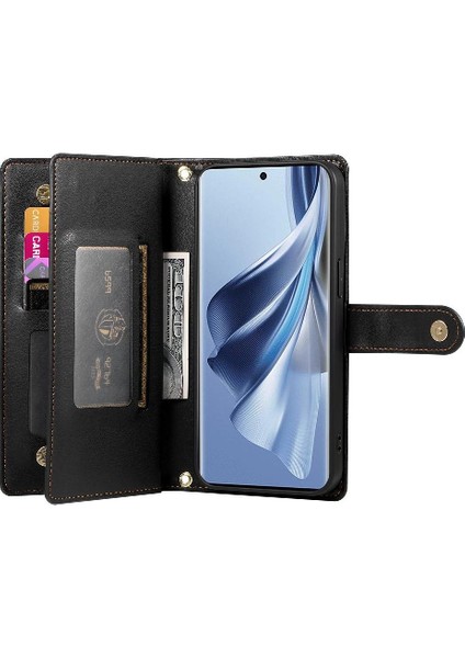 Oppo Oppo 10 5g Için Flip Case Crossbody Kayış Standı Çok Fonksiyonlu (Yurt Dışından) fırsatları