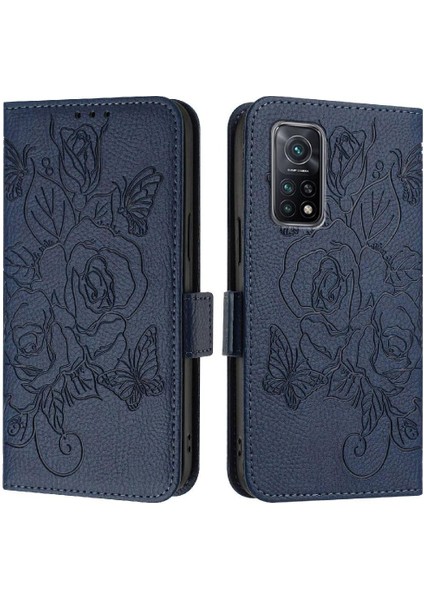 Xiaomi Redmi K30S Manyetik Cüzdan Pu Deri Kredi Kartı Yuvası ile (Yurt Dışından)