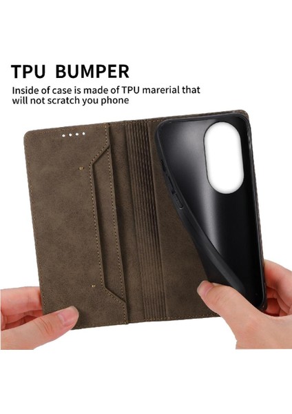 Oppo Oppo 10 Pro 5g Iş Rahat Kart Yuvası Için Flip Case Darbeye (Yurt Dışından)
