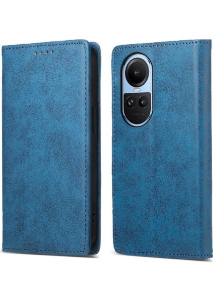 Oppo Oppo 10 Pro 5g Iş Rahat Kart Yuvası Için Flip Case Darbeye (Yurt Dışından)