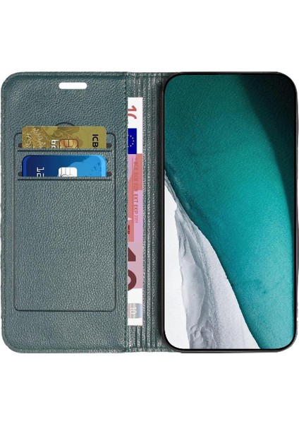 Motorola Moto Kenar 50 Pro Manyetik Kabuk Cüzdan Flip Kart Yuvaları Için Kılıf (Yurt Dışından)