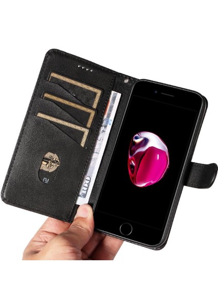 IPhone 6 Için Filp Durumda Artı/6s Artı Kredi Kartı Yuvası ile Ayrılabilir Siyah (Yurt Dışından) fiyatları