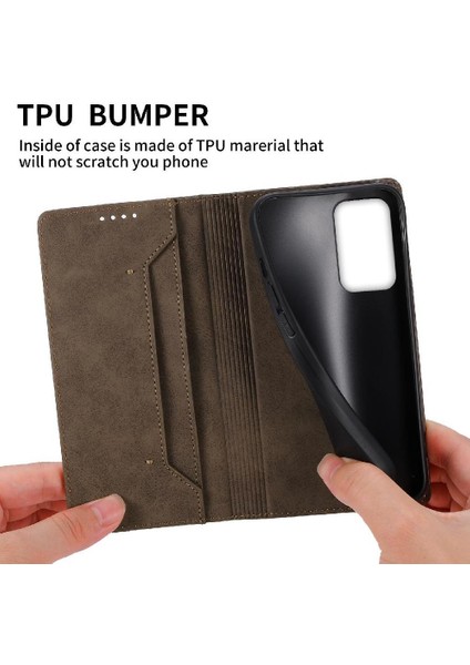 Samsung Galaxy Flip 5g Iş Rahat Kart Yuvası Darbeye Dayanıklı Flip Case (Yurt Dışından)
