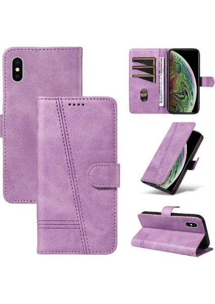 Kredi Kartı Yuvası ile IPhone X/xs Için Filp Durumda Ayrılabilir Siyah Bilezik (Yurt Dışından)