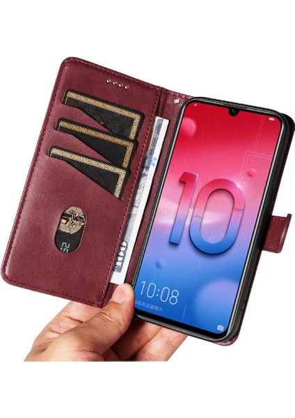 Huawei P Samrt 2019 Ayrılabilir Siyah Bilezik Cüzdan Telefon Için Filp Durumda (Yurt Dışından)