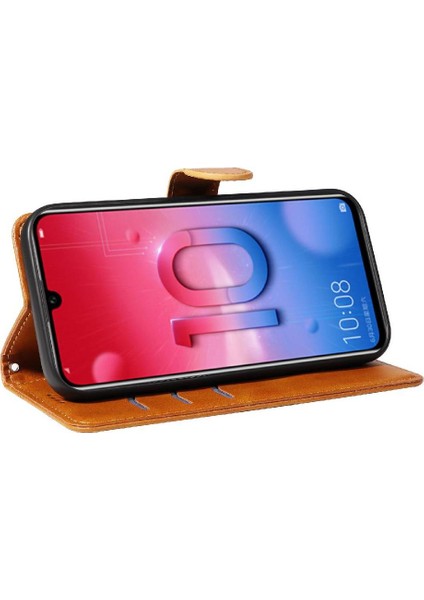Huawei P Samrt 2019 Ayrılabilir Siyah Bilezik Cüzdan Telefon Için Filp Durumda (Yurt Dışından)