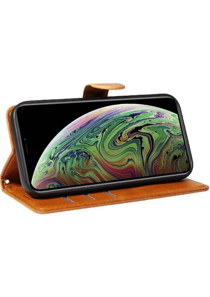 Kredi Kartı Yuvası ile IPhone X/xs Için Filp Durumda Ayrılabilir Siyah Bilezik (Yurt Dışından)