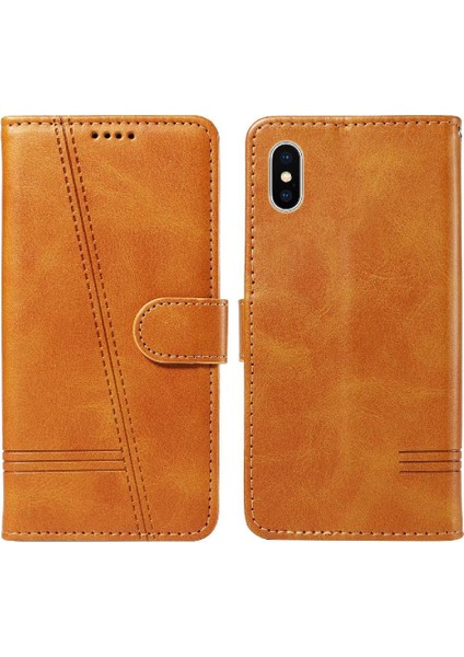 Kredi Kartı Yuvası ile IPhone X/xs Için Filp Durumda Ayrılabilir Siyah Bilezik (Yurt Dışından)