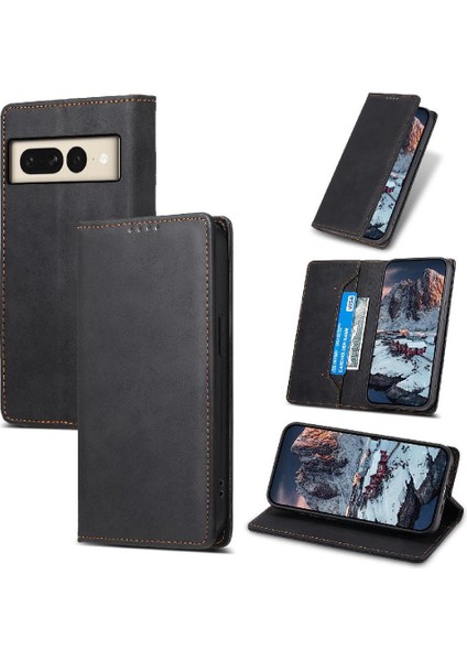 Google Pixel 8 Pro Kickstand Iş Rahat Darbeye Dayanıklı Için Flip Case (Yurt Dışından)