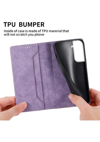 Samsung Galaxy S21 Fe Darbeye Kart Yuvası Kickstand Tpu Için Flip Case (Yurt Dışından) indirimleri