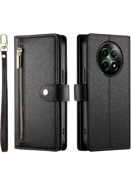 Realme 12 5g Cüzdan Standı Için Flip Case Crossbody Kayış Iş (Yurt Dışından) fiyatları