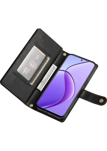 Realme 12 5g Cüzdan Standı Için Flip Case Crossbody Kayış Iş (Yurt Dışından) fırsatları
